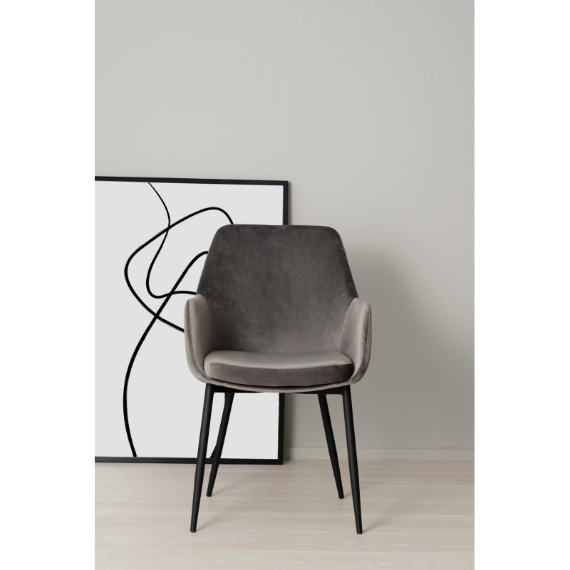 RO Reily Chair Grey/Black